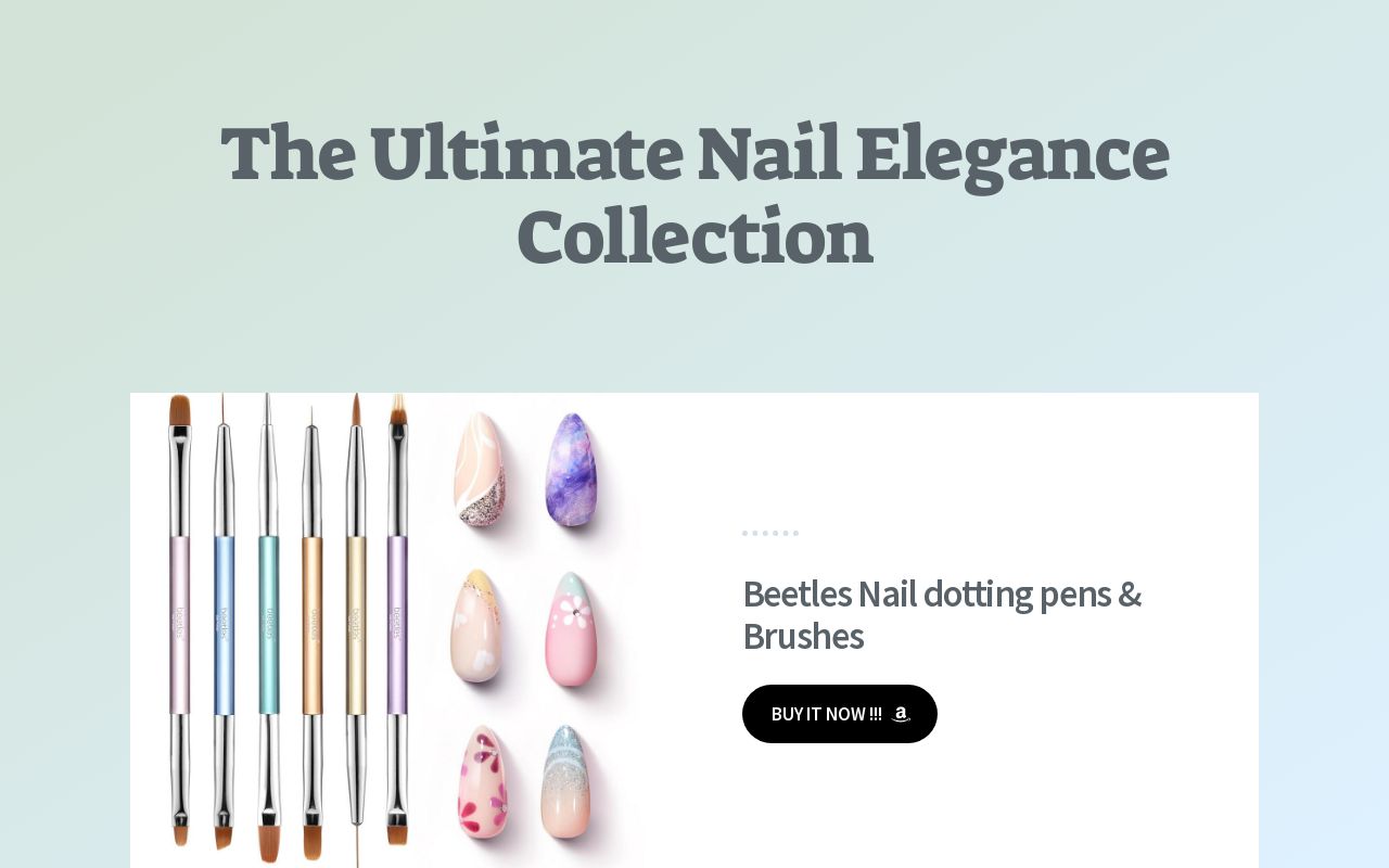 The Ultimate Nail Elegance Collection